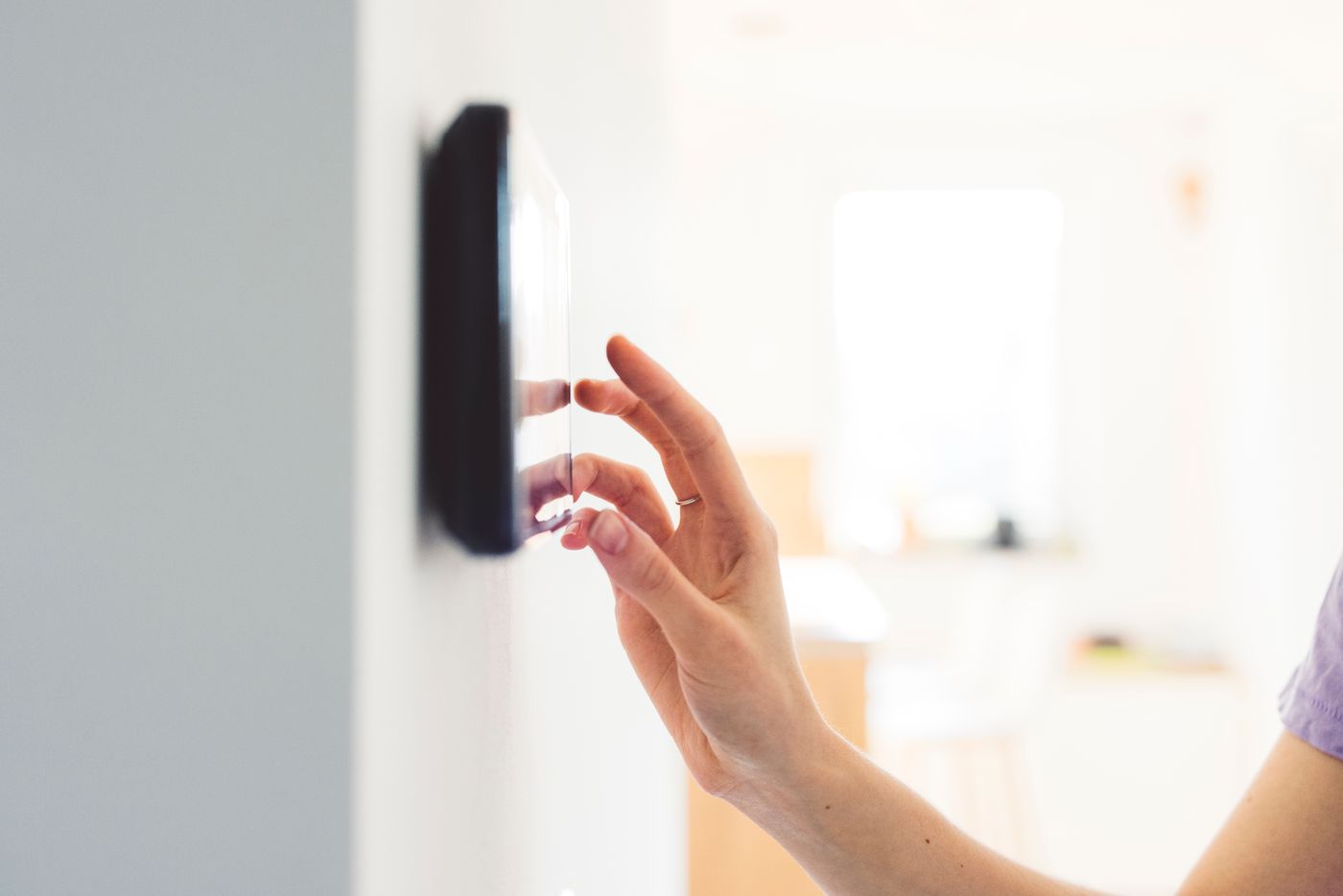Security consultant planning a security system